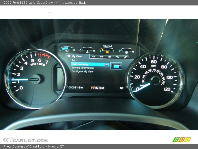 Magnetic / Black 2020 Ford F150 Lariat SuperCrew 4x4