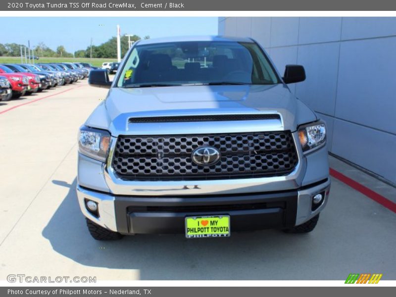 Cement / Black 2020 Toyota Tundra TSS Off Road CrewMax