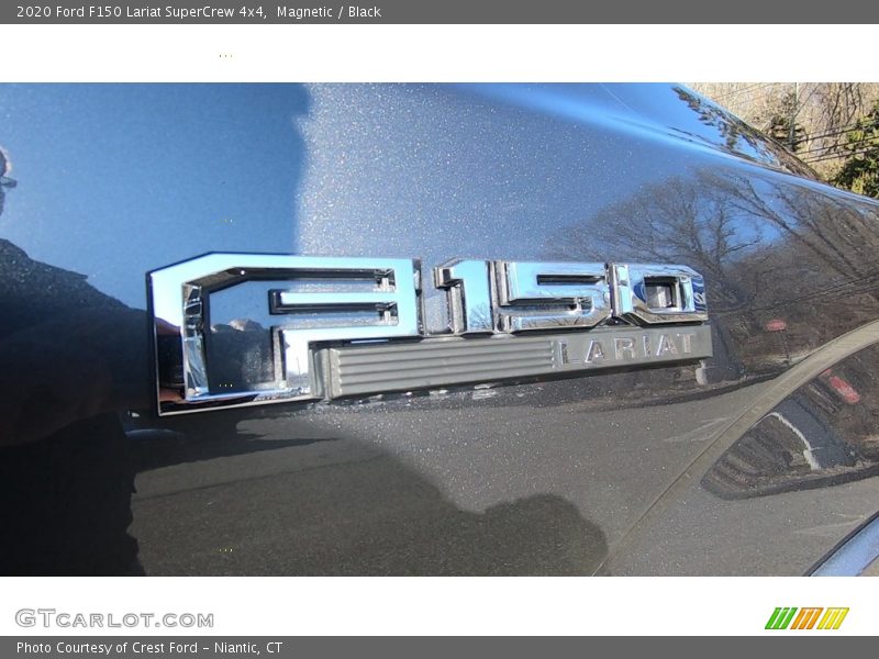 Magnetic / Black 2020 Ford F150 Lariat SuperCrew 4x4