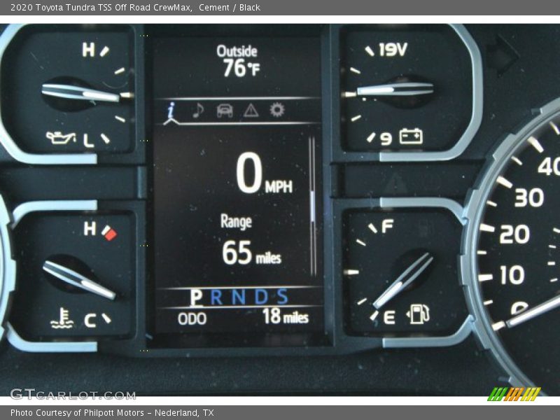 Cement / Black 2020 Toyota Tundra TSS Off Road CrewMax