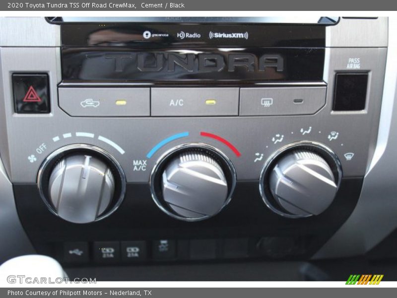 Cement / Black 2020 Toyota Tundra TSS Off Road CrewMax