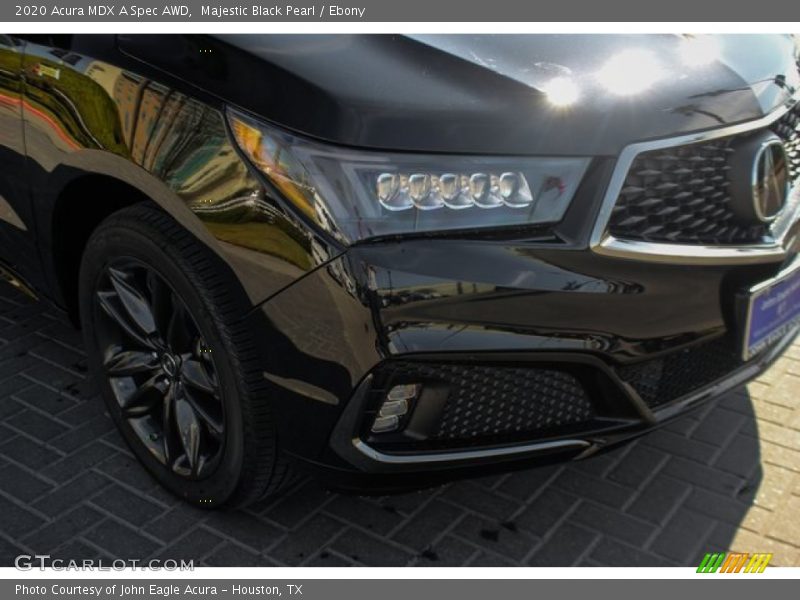 Majestic Black Pearl / Ebony 2020 Acura MDX A Spec AWD