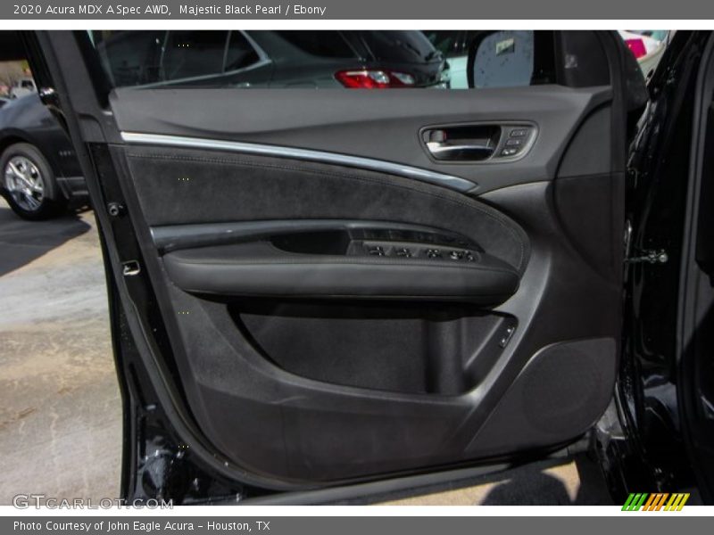 Majestic Black Pearl / Ebony 2020 Acura MDX A Spec AWD