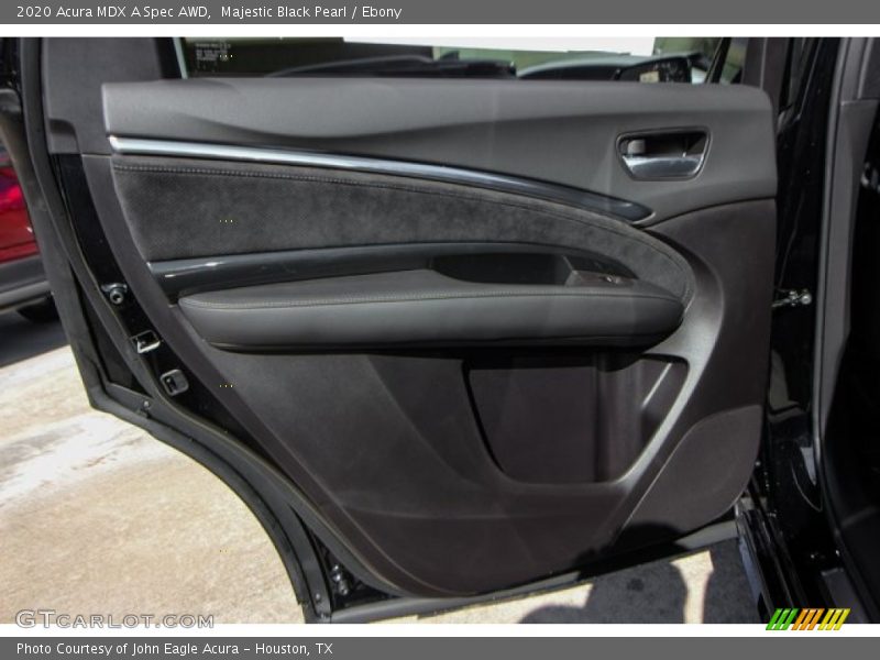 Majestic Black Pearl / Ebony 2020 Acura MDX A Spec AWD
