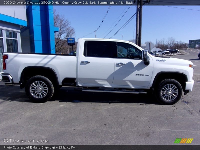 Summit White / Jet Black 2020 Chevrolet Silverado 2500HD High Country Crew Cab 4x4