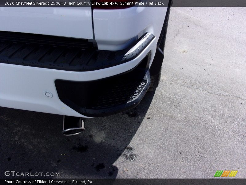 Summit White / Jet Black 2020 Chevrolet Silverado 2500HD High Country Crew Cab 4x4