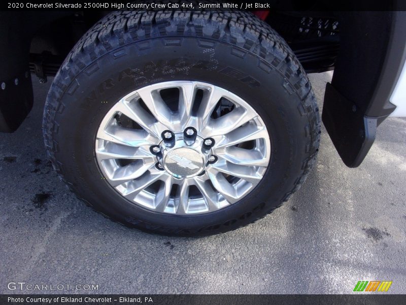 Summit White / Jet Black 2020 Chevrolet Silverado 2500HD High Country Crew Cab 4x4