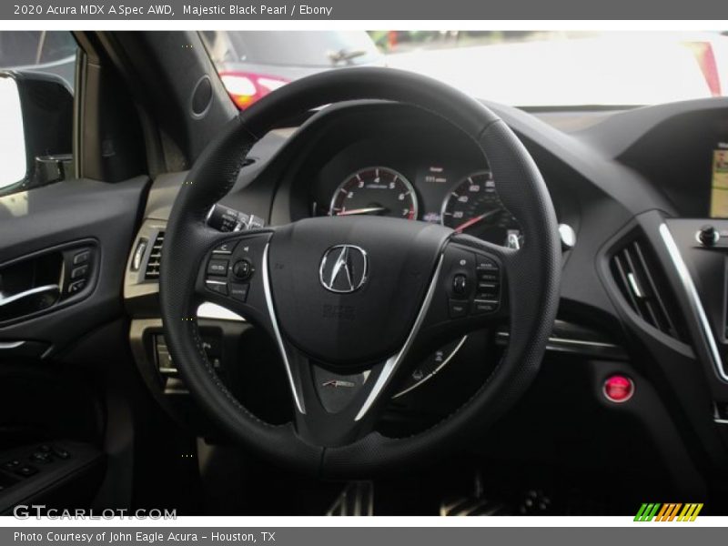 Majestic Black Pearl / Ebony 2020 Acura MDX A Spec AWD