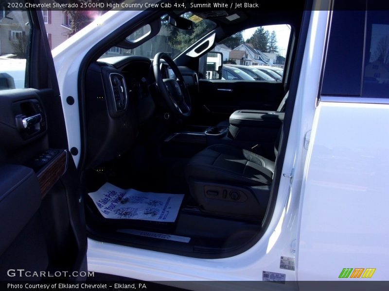 Summit White / Jet Black 2020 Chevrolet Silverado 2500HD High Country Crew Cab 4x4