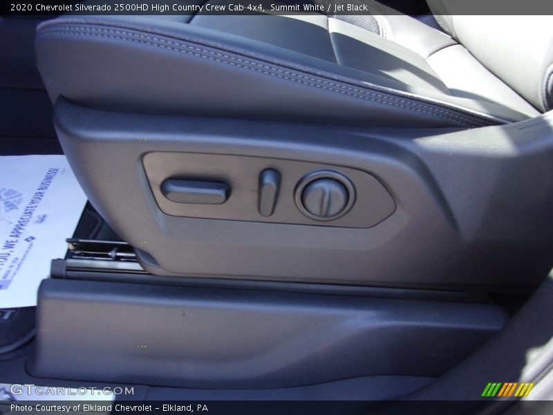 Summit White / Jet Black 2020 Chevrolet Silverado 2500HD High Country Crew Cab 4x4