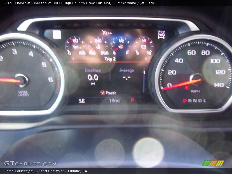 Summit White / Jet Black 2020 Chevrolet Silverado 2500HD High Country Crew Cab 4x4