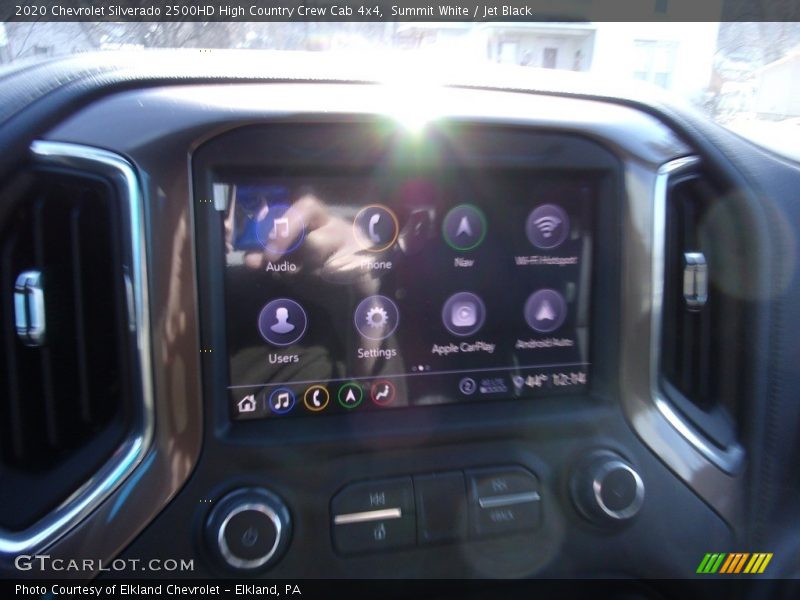 Summit White / Jet Black 2020 Chevrolet Silverado 2500HD High Country Crew Cab 4x4