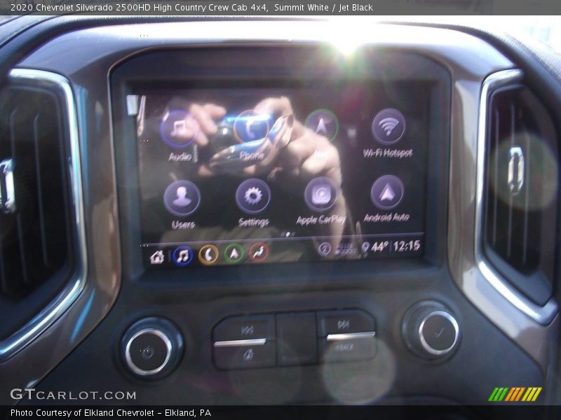 Summit White / Jet Black 2020 Chevrolet Silverado 2500HD High Country Crew Cab 4x4