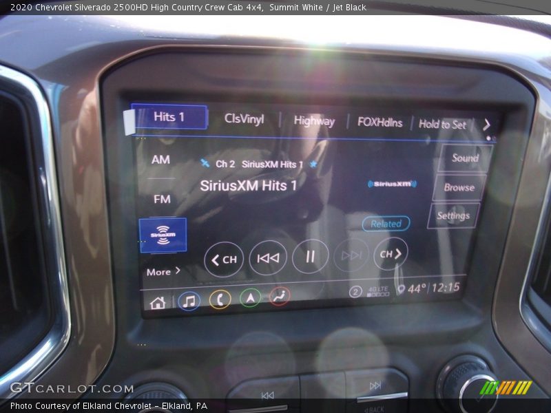 Summit White / Jet Black 2020 Chevrolet Silverado 2500HD High Country Crew Cab 4x4