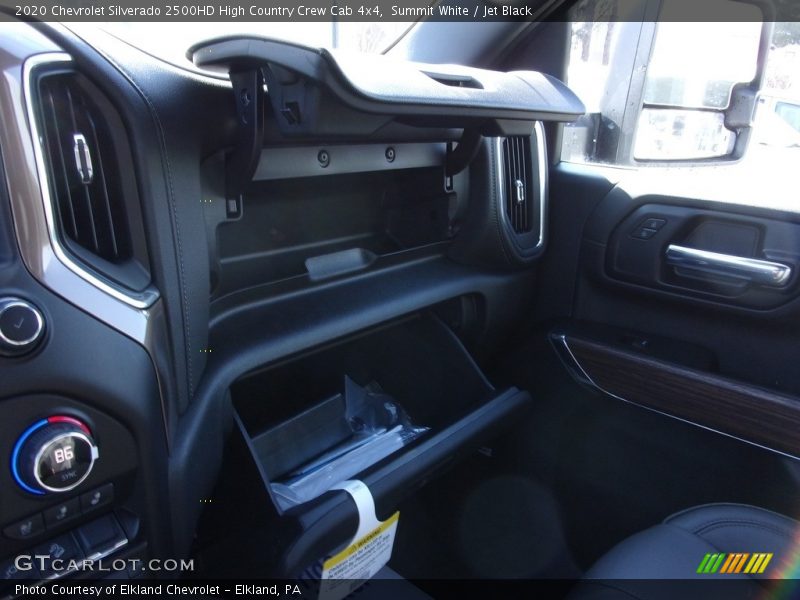 Summit White / Jet Black 2020 Chevrolet Silverado 2500HD High Country Crew Cab 4x4