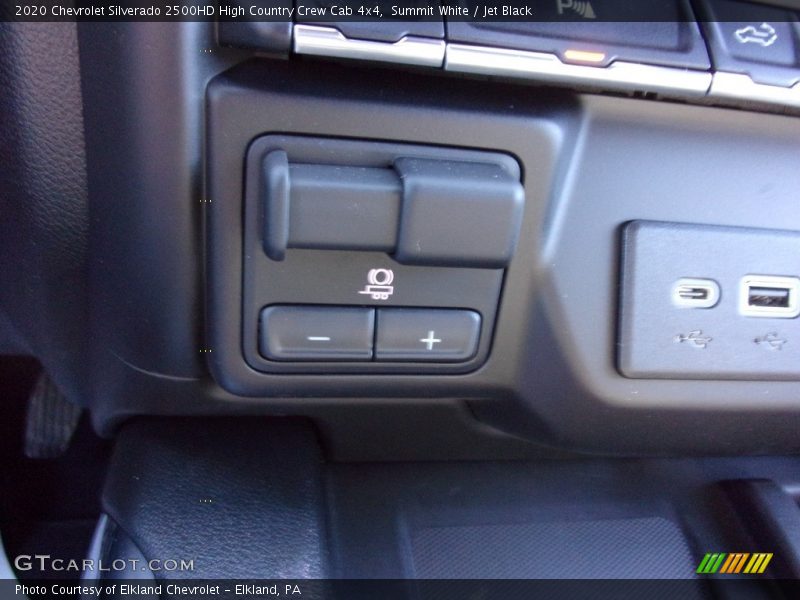 Summit White / Jet Black 2020 Chevrolet Silverado 2500HD High Country Crew Cab 4x4