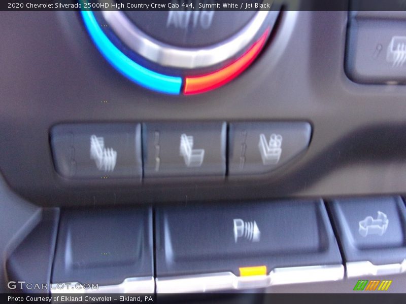 Summit White / Jet Black 2020 Chevrolet Silverado 2500HD High Country Crew Cab 4x4