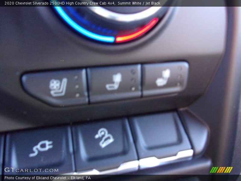 Summit White / Jet Black 2020 Chevrolet Silverado 2500HD High Country Crew Cab 4x4