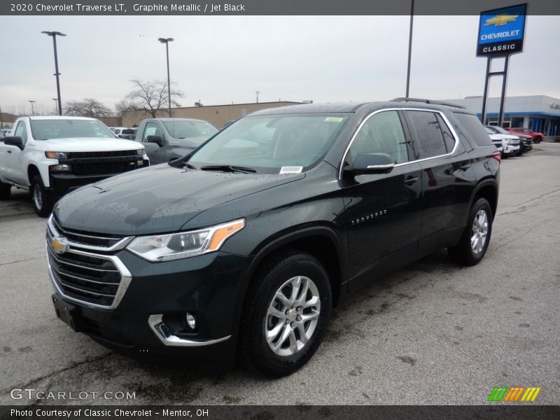 Graphite Metallic / Jet Black 2020 Chevrolet Traverse LT
