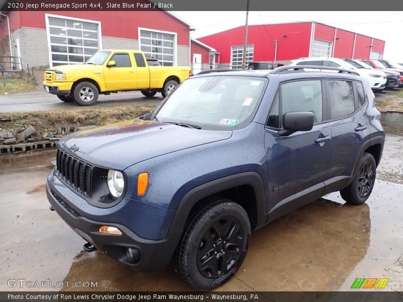 Slate Blue Pearl / Black 2020 Jeep Renegade Sport 4x4