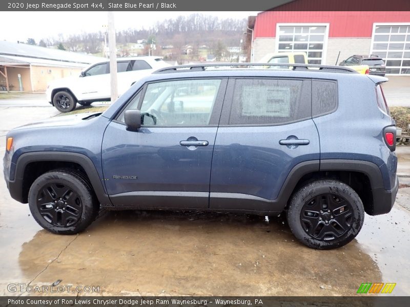Slate Blue Pearl / Black 2020 Jeep Renegade Sport 4x4