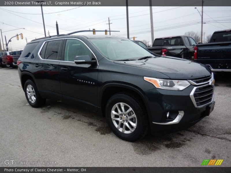 Graphite Metallic / Jet Black 2020 Chevrolet Traverse LT