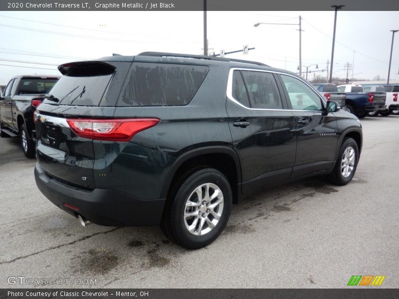 Graphite Metallic / Jet Black 2020 Chevrolet Traverse LT