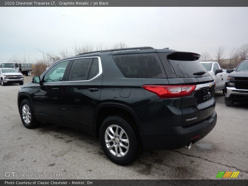 Graphite Metallic / Jet Black 2020 Chevrolet Traverse LT
