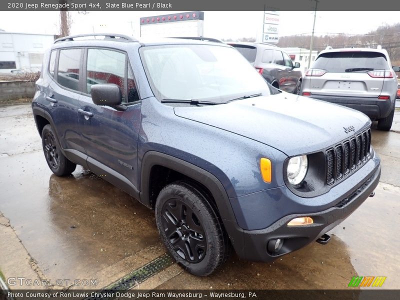 Slate Blue Pearl / Black 2020 Jeep Renegade Sport 4x4