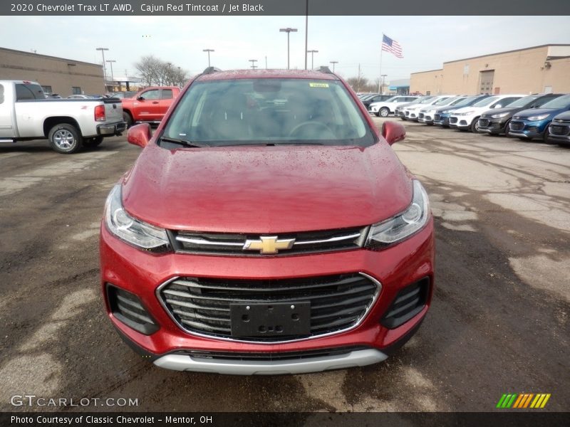 Cajun Red Tintcoat / Jet Black 2020 Chevrolet Trax LT AWD