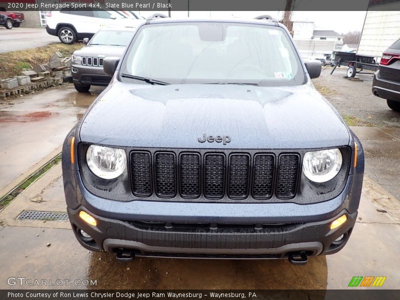 Slate Blue Pearl / Black 2020 Jeep Renegade Sport 4x4