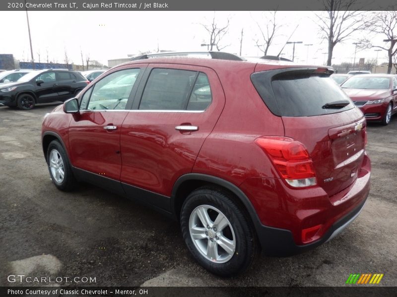 Cajun Red Tintcoat / Jet Black 2020 Chevrolet Trax LT