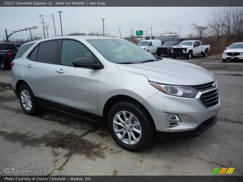 Silver Ice Metallic / Ash Gray 2020 Chevrolet Equinox LS