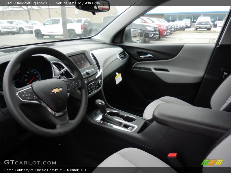 Silver Ice Metallic / Ash Gray 2020 Chevrolet Equinox LS