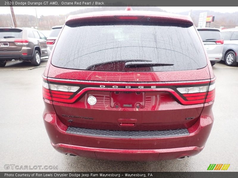 Octane Red Pearl / Black 2020 Dodge Durango GT AWD