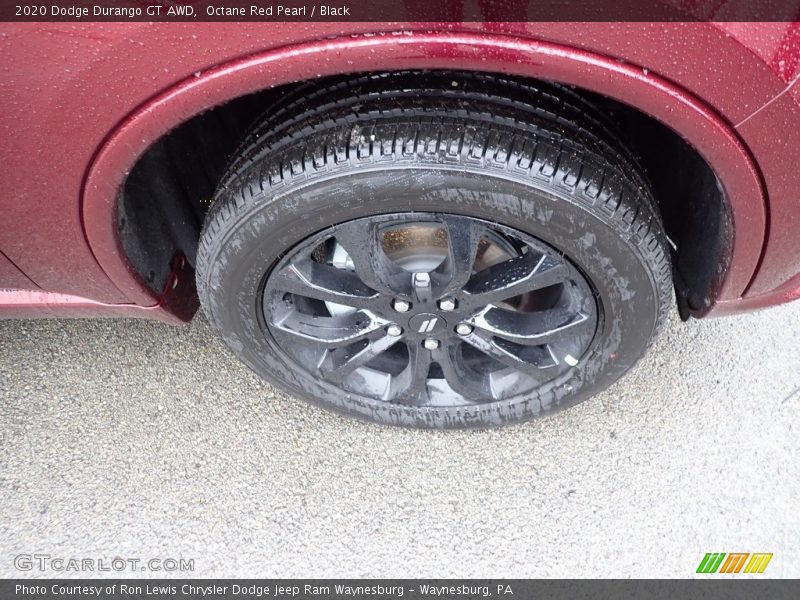 Octane Red Pearl / Black 2020 Dodge Durango GT AWD