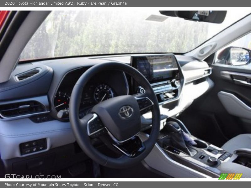 Ruby Flare Pearl / Graphite 2020 Toyota Highlander Limited AWD