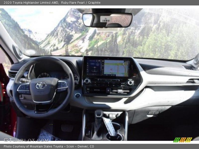 Ruby Flare Pearl / Graphite 2020 Toyota Highlander Limited AWD