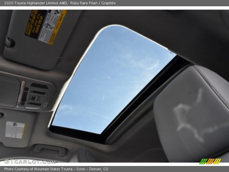 Ruby Flare Pearl / Graphite 2020 Toyota Highlander Limited AWD