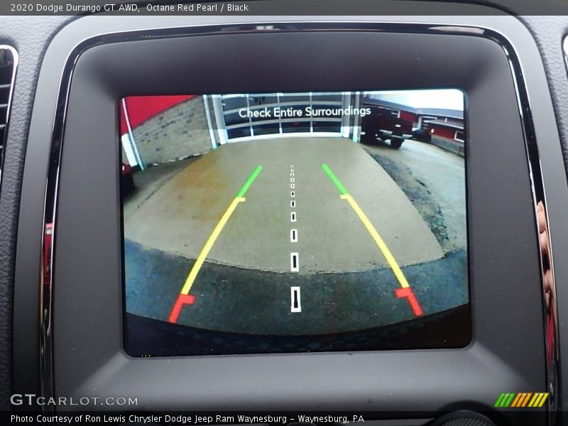 Octane Red Pearl / Black 2020 Dodge Durango GT AWD