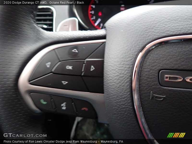 Octane Red Pearl / Black 2020 Dodge Durango GT AWD