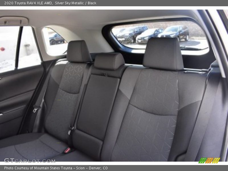 Silver Sky Metallic / Black 2020 Toyota RAV4 XLE AWD