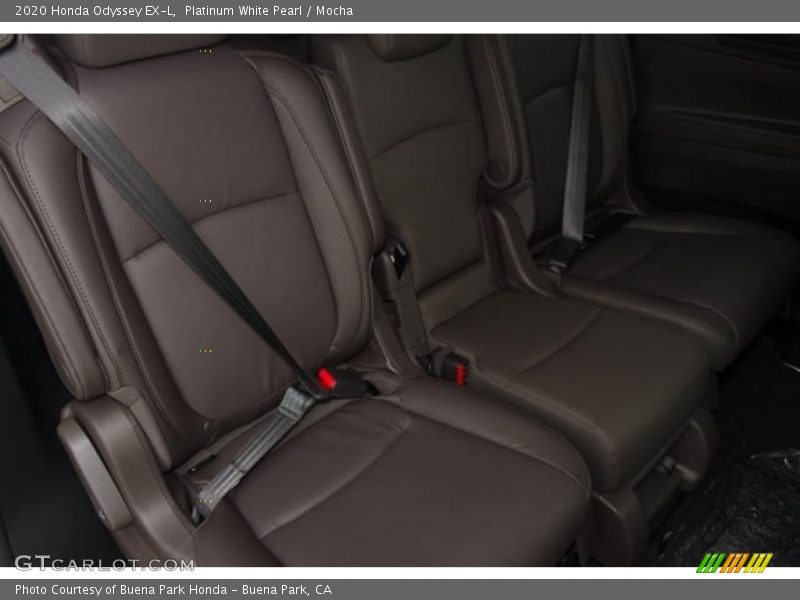 Platinum White Pearl / Mocha 2020 Honda Odyssey EX-L