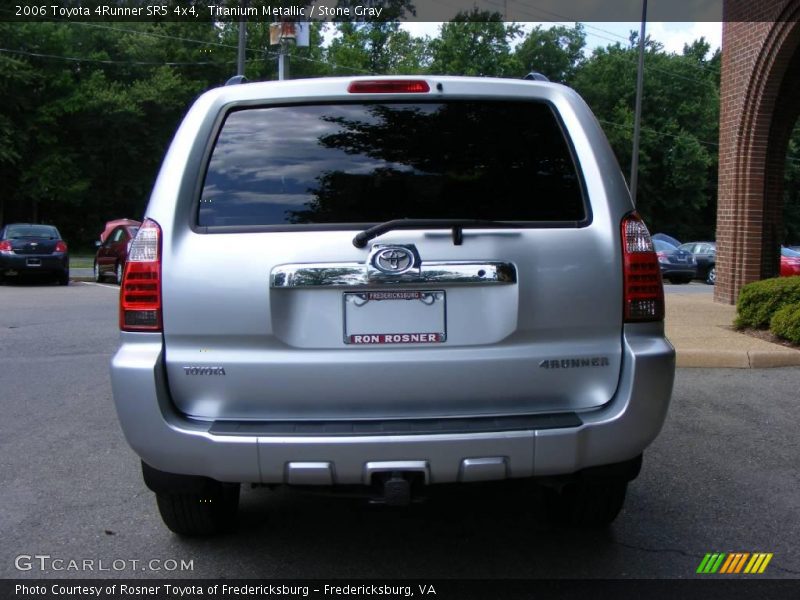 Titanium Metallic / Stone Gray 2006 Toyota 4Runner SR5 4x4