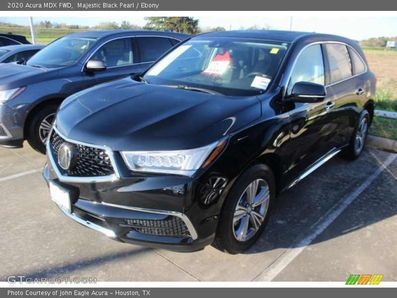 Majestic Black Pearl / Ebony 2020 Acura MDX FWD