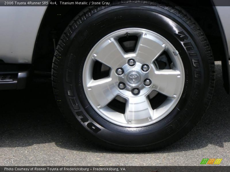 Titanium Metallic / Stone Gray 2006 Toyota 4Runner SR5 4x4