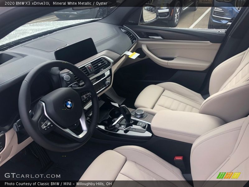 Mineral White Metallic / Oyster 2020 BMW X3 xDrive30i