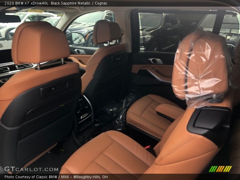 Black Sapphire Metallic / Cognac 2020 BMW X7 xDrive40i