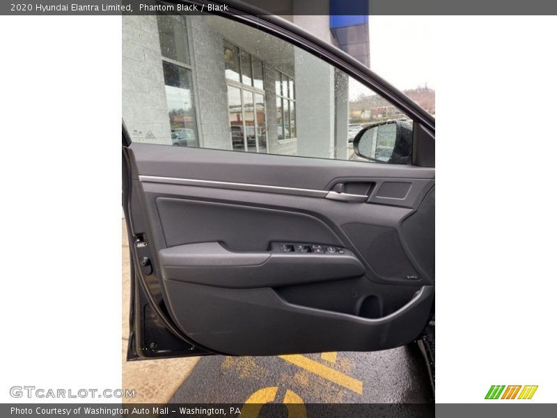 Phantom Black / Black 2020 Hyundai Elantra Limited