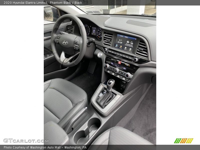 Phantom Black / Black 2020 Hyundai Elantra Limited